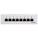 Patch Panel Goobay 68882 CAT5E Ethernet PATCH PANEL. 8Port STP Grey