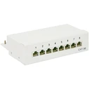 Patch Panel Goobay 68882 CAT5E Ethernet PATCH PANEL. 8Port STP Grey