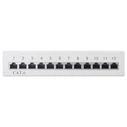 Patch Panel Goobay Cat 6 STP με 12 Ports Γκρι με δυνατότητα τοποθέτησης σε τοίχο