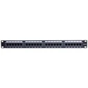 Patch Panel Goobay Cat 5e UTP με 24 Ports Μαύρο rack cabinet 19"