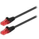 Καλώδιο Δικτύου Goobay 68677 CAT 6 U/UTP CCA 1m Black