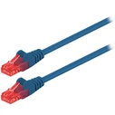 Καλώδιο Δικτύου Goobay 68432 CAT 6 U/UTP CCA 0.5m Blue