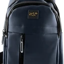 NSP N122 Τσαντάκι Ώμου Crossbody Αδιάβροχο 5.7L (Μπλε)