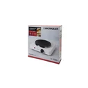 Ηλεκτρική  εστία μονή 500W με διάμετρο 10,5cm 619902 DICTRO LUX λευκή
