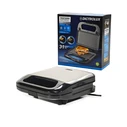 Τοστιέρα 3 σε 1 750W 887906 DICTRO LUX Μαύρη-Inox