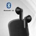 Ακουστικά Bluetooth με θήκη φόρτισης EBZIPP2BK TNB μαύρα