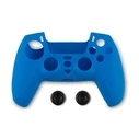 Spartan Gear - Controller Silicon Skin Cover and Thumb Grips (compatible with playstation 5) (colour: Blue)
