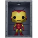 Funko Pop! Deluxe: Marvel Hall of Armor: Iron Man Model 4 (Metallic) (PX Previews Exclusive) #1036 Bobble-Head Vinyl Figure