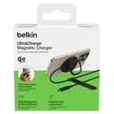 Belkin Επαγωγικός φορτιστής UltraCharge Ladepad Qi2 25W με βάση WIA013hqBK