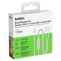 Καλώδιο USB-C Belkin BOOSTCHARGE Pro 140W 1,5m λευκό