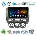 VenCore 3236-10007-0589G - 9" Android 15 Multimedia Car Head Unit IPS Screen 2GB/32GB with CarPlay/Android Auto for Honda Jazz 2002-2008 - Grey