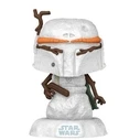 Funko Pop! Disney Star Wars: Holiday - Boba Fett (SNWMN) #558 Bobble-Head Vinyl Figure