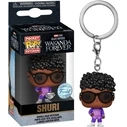 Funko Pocket Pop! Marvel Black Panther Wakanda Forever - Shuri Bobble-Head Vinyl Figure Keychain EN,DE,IT,PT,NL,DK,SE,RU Pack / Carton Window Box with Plastic Film