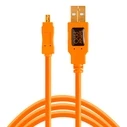 Tether Tools TetherPro USB 2.0 A to Mini-B 8-Pin 15 ORG