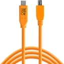 Tether Tools TetherPro USB-C to 2.0 Micro-B 5-Pin 4,60m orange
