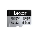 Κάρτα Μνήμης microSD 64GB Lexar Lexar Professional SILVER PLUS