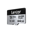 Κάρτα Μνήμης microSD 64GB Lexar Lexar Professional SILVER PLUS