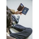 Nomad Δερμάτινο Πορτοφόλι Διαβατηρίου Horween - Rustic Brown