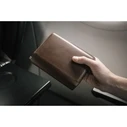 Nomad Leather Passport Wallet Pen Edition - Rustic Brown