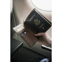 Nomad Leather Passport Wallet Pen Edition - Rustic Brown
