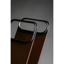 Nomad Magnetic Leather Back MagSafe for iPhone 17 Pro Max - Rustic Brown