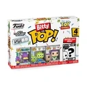 Funko Bitty Pop! Movies: Toy Story - Αυτοκράτορας Zurg, Εξωγήινος, Buzz Lightyear & Μυστική Chase 4τμχ
