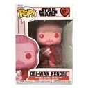 Funko Pop! Disney Star Wars: Valentines S4 - Obi-Wan Kenobi #671 Bobble-Head Vinyl Figure EN,FR,ES,DE,IT,PT,NL,DK,SE,RU Pack / Carton Window Box with Plastic Film