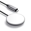 Satechi Μαγνητικό Ασύρματο Καλώδιο Φόρτισης USB-C (MagSafe) - Space Gray