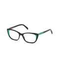 Emilio Pucci Optical Frame Γυναικείος Κοκκάλινος Σκελετός Γυαλιών Cat Eye Μαύρος EP5127 001