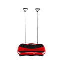 PowerPlate όργανο παθητικής γυμναστικής με ιμάντες μαύρο-κόκκινο