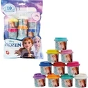 AS Disney: Frozen -10 Jars of Plasticine (1045-03598) EN,GR,RO,BG Pack / Plastic Bag