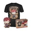 T-Shirt Funko Funko Pop! (Adult): Naruto Gaara (Glows in the Dark) Vinyl Figure and T-Shirt (M)