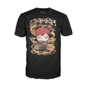 T-Shirt Funko Funko Pop! (Adult): Naruto Gaara (Glows in the Dark) Vinyl Figure and T-Shirt (L)