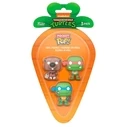 Funko 3-Pack Carrot Pocket Pop!: Teenage Mutant Ninja Turtles - Leonardo/Raphael/Splinter Vinyl Figures