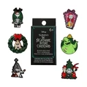 Κονκάρδες Funko Loungefly: Walt Disney - Nightmare Before Christmas Seasonal Blind Box Enamel