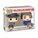 Μπρελόκ Funko Pop! 2-Pack Movies: Planes, Trains and Automobiles - Neal Page & Del Griffith Vinyl Figures