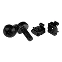 Βίδες για Καμπίνα Δικτύου StarTech M6 x 12mm - Pack of 100 - Black - M6