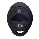 Θήκη κλειδιού για αυτοκίνητα BMW 1004-07, εύκαμπτη, μαύρη