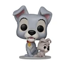Funko Pop!  Funko Pop! Disney: Lady & The Tramp (70th Anniversary) - Tramp with Puppy #1554 Vinyl Figure