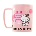 Pyramid Sanrio Hello Kitty Fuzzy Mug with Removable Cover