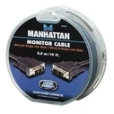 Καλώδιο DVI-I Manhattan Single Link Monitor M/M 3.0m Cake Box