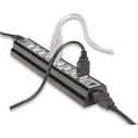 USB Hub Manhattan Desktop Hub USB 2.0 Black 10 Θυρών