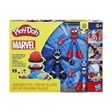 Πλαστελίνες Hasbro Play-Doh: Marvel - Hero Adventure Set (G0333)