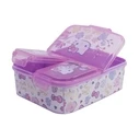 Σχολική Δοχείο Φαγητού Stor: Hello Kitty - Multi Compartment (81720)