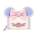 Πορτοφόλι Loungefly Disney Minnie Floral And Lace Ears Zip Around Wallet (WDWA3269)