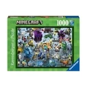 Παζλ Ravensburger Puzzle: Minecraft Challenge (1000pcs) (12000422)