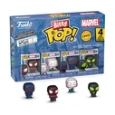 Φιγούρα Funko Bitty Pop! 4-Pack: Spider-Man - Miles Morales, Ghost-Spider, Spider-Man 2099, Spider-Man Stealth Suit