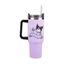 Paladone Products Kuromi Multiway Insulated Travel Cup and Straw 900ml PP14604KUR