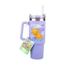 Θερμός Paladone: Minecraft - Purple 900ml Multiway Travel Cup Straw (PP14948MCF)