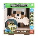 Παιδικό Διακοσμητικό Φωτιστικό Paladone Glo Buddies: Minecraft - Wolf Light (PP14761MCF)